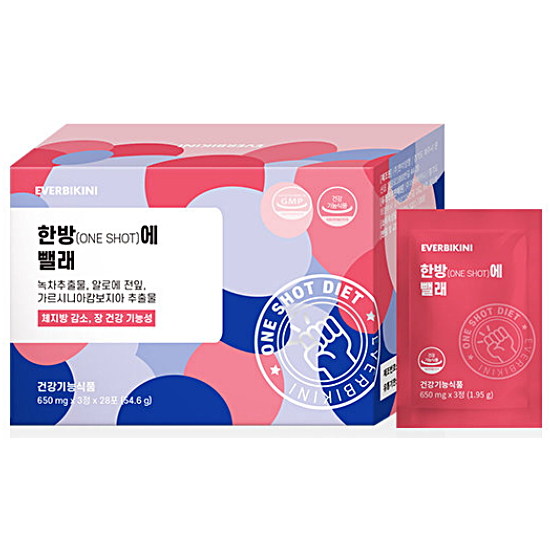 비타민마을 에버비키니 한방에 뺄래 28포 (1개)