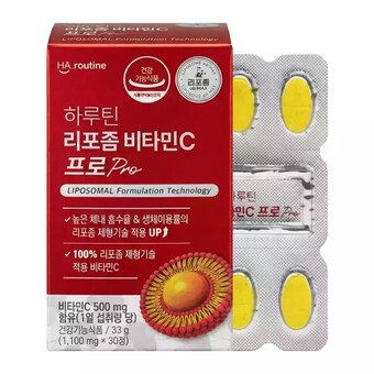 하루틴 <b>리포좀</b> <b>비타민</b><b>C</b> 프로 1100mg 30정
