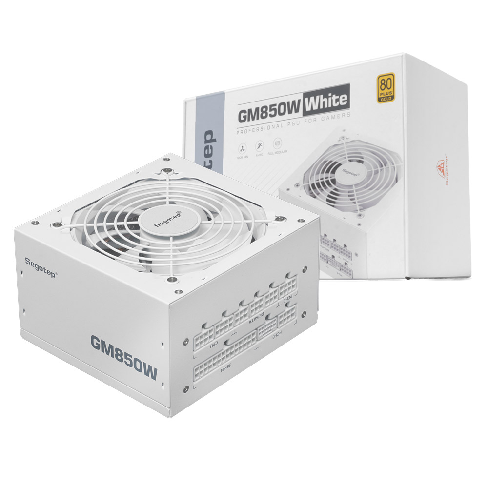 Segotep GM850W 80PLUS골드 풀모듈러 ATX3.1 화이트_이미지