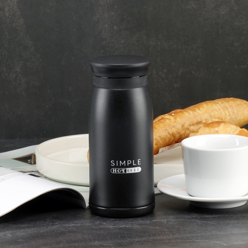심플키친 핫N콜드 컴팩트 텀블러 350mL  SK-039 블랙