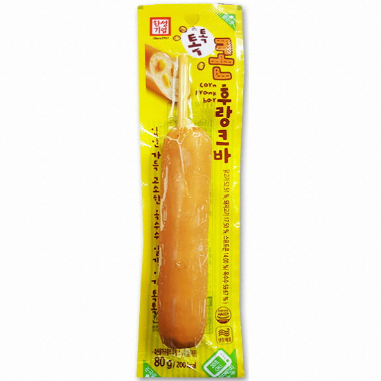 한성기업 톡톡 콘후랑크바 80g (10개)
