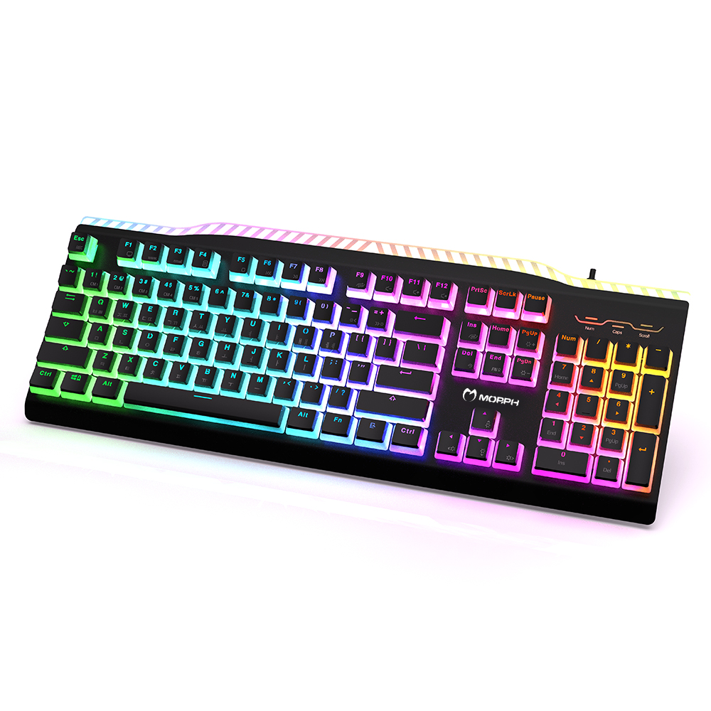 마이크로닉스 MORPH MK-1 마닉축 RGB 게이밍 기계식 키보드 (갈축)_이미지