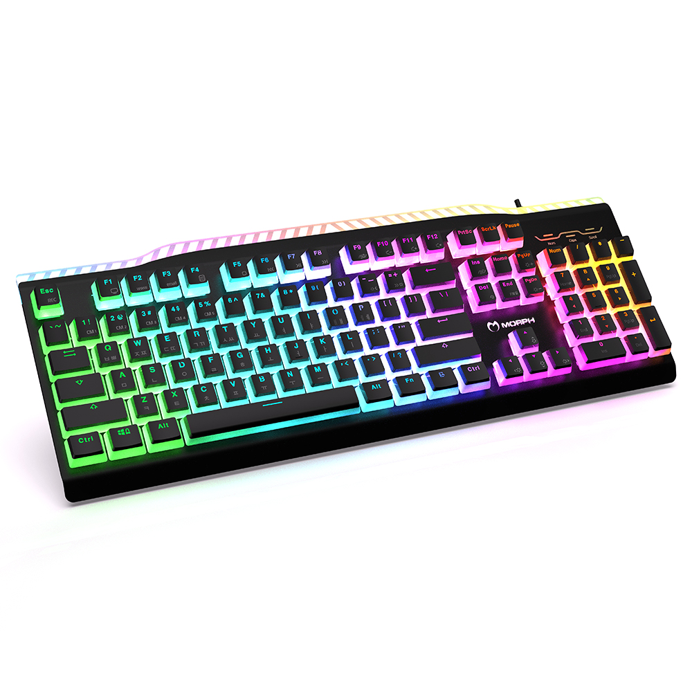 마이크로닉스 MORPH MK-1 마닉축 RGB 게이밍 기계식 키보드 (갈축)