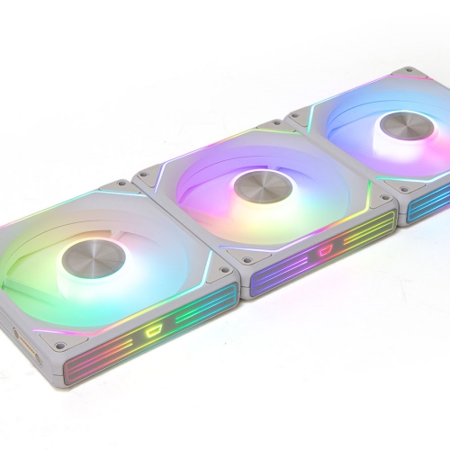 darkFlash Gauss G24R 마그네틱 ARGB 리버스 (3팩, 화이트)_이미지