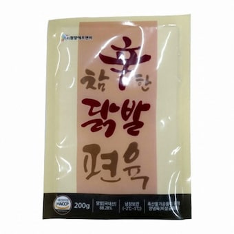 원앙에프엔비 참신한 닭발 <b>편육</b> 200g