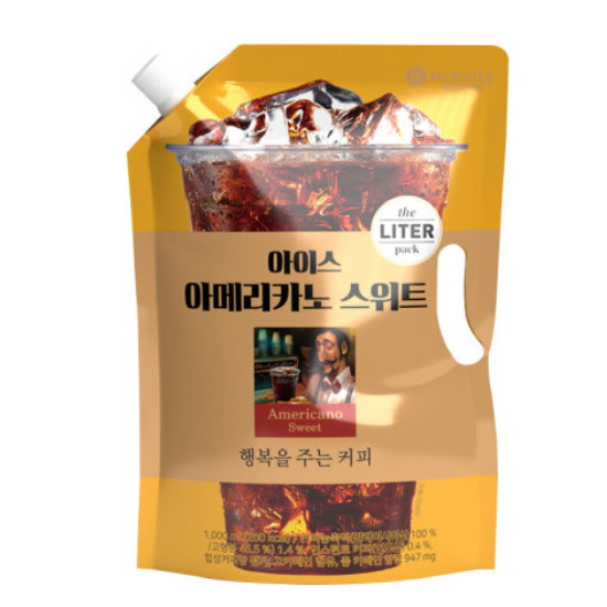 한국맥널티 아이스 아메리카노 스위트 1L (6개)_이미지