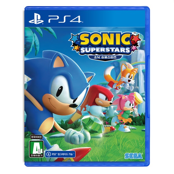  소닉 슈퍼스타즈 한글판 PS4, 패키지디스크