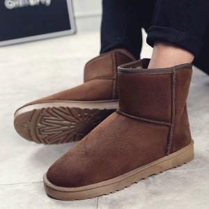 따뜻한 남자 겨울 부츠 숏부츠 캐주얼 데일리 털장화 W9D2D08