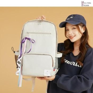 멜팅브라운 대학생 백팩 캐주얼 학생 백팩 F61 S9075510_이미지