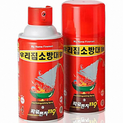 나라시스템즈 파워펀치119 우리집소방대원 소화기 200ml [2개]