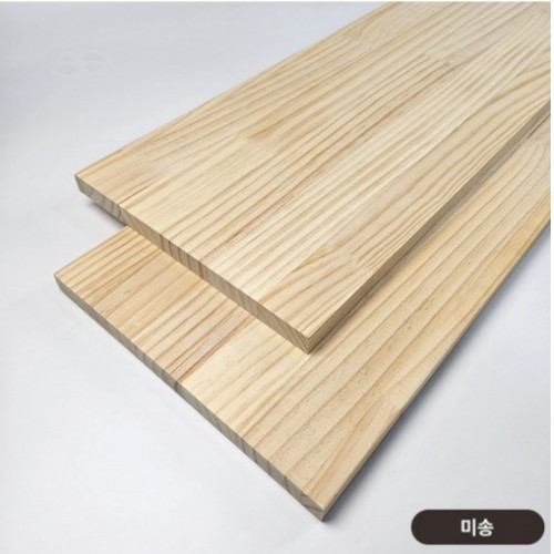 엘피우드 집성목 판재 라운딩 4면 18T (300 x 600mm)_이미지