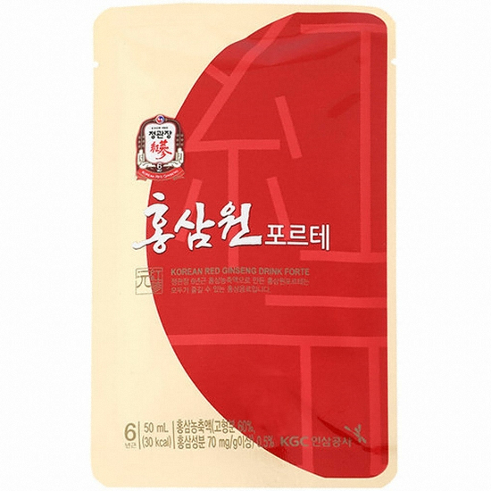 한국인삼공사 정관장 홍삼원 포르테 50ml 60포 (1개)
