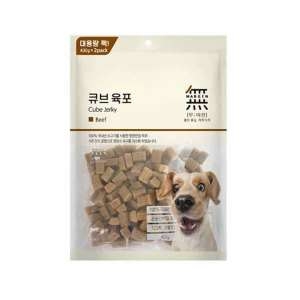 무마진 독 큐브 육포 소고기 800g (2개)_이미지