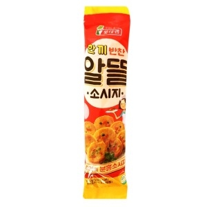 롯데햄 햄 알뜰 소시지 150g 도시락 반찬 옛날 분홍소세지_이미지