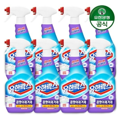 유한락스 곰팡이제거제 500ml (8개)_이미지