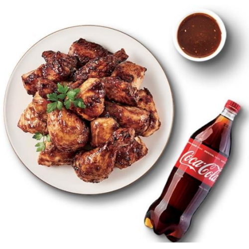 굽네 굽네치킨 갈비천왕+콜라1.25L_이미지