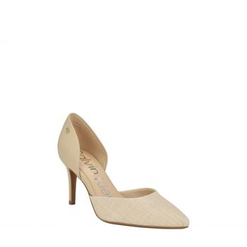 캘빈클라인 우먼 글로리아 dOrsay 펌프 내츄럴 11179349_이미지