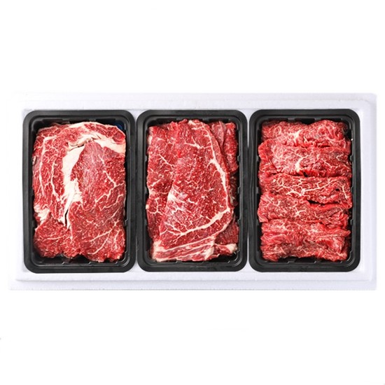 고산농협 고산한우 1등급이상 암소구이세트 정성드림 6호 1kg (1개)_이미지