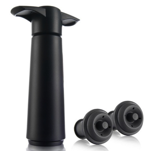 배큐빈 ㅤ와인 진공 세이버 블랙 + 마개2P_이미지