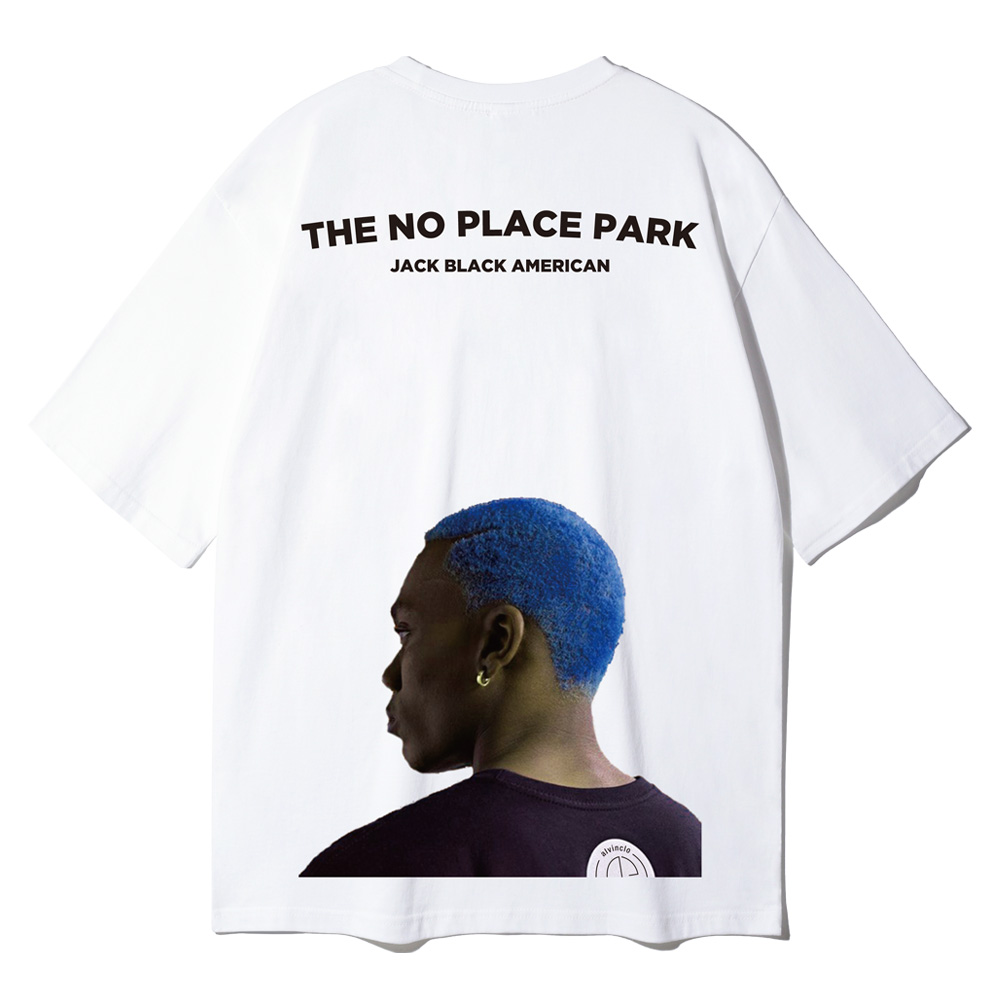 앨빈클로 NO PLACE 오버핏 반팔티셔츠 AST-3529