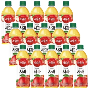 해태음료 과일촌 아침에 사과 500ml (15개)