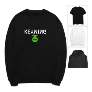 키밍 c따뜻_W5595AB_키밍 외계인 티셔츠 맨투맨 후드티 우주 캐릭터 면티_행사티셔츠_이미지