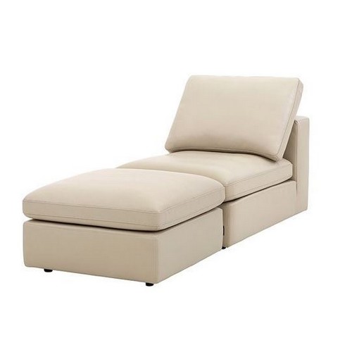 캄포레더 쁘띠 암리스 모듈 천연가죽 소파 1인용