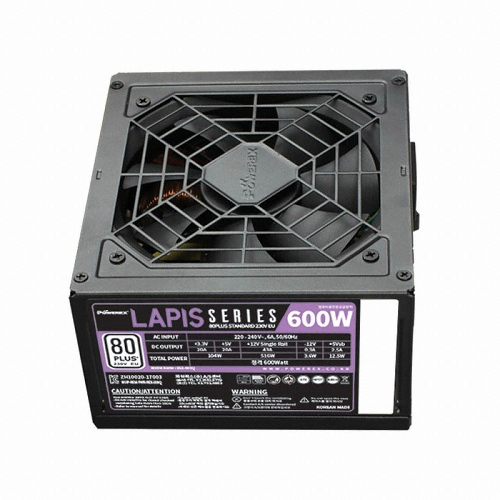 POWEREX LAPIS 600W 80PLUS스탠다드 230V EU_이미지