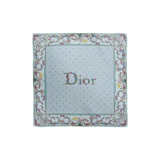 크리스찬디올 디올아무르 레볼루션 플라워 90 스퀘어 스카프 62DOF090I674 (C502, 블루)_이미지