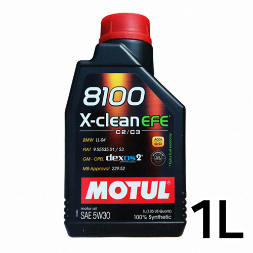 모튤 8100 X-CLEAN EFE 5W30 1L (4개)_이미지