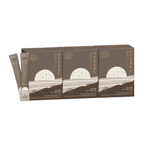 뉴트리커머스 바른 바른 발효 효소 3g 30포 (3개)_이미지