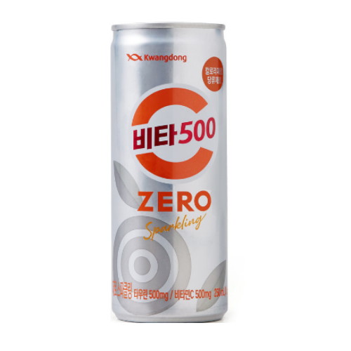 광동제약 비타500 제로 스파클링 250ml (72개)