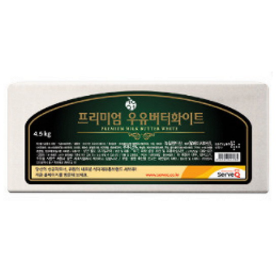 삼양사 큐원 프리미엄 우유버터화이트 4.5kg (1개)_이미지