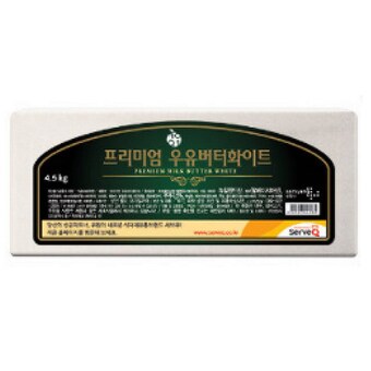 삼양사 큐원 프리미엄 우유<b>버터</b>화이트 4.5kg