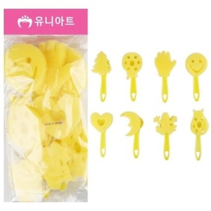 유니아트 만들기재료5500 도장찍기스펀지 7번_22753548_이미지