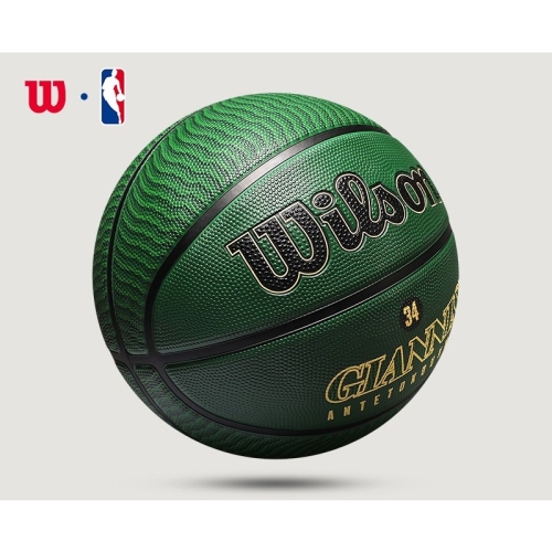 윌슨 농구공 NBA 오피셜 플레이어볼 밀워키벅스 안테토쿤포 고무 7호 WZ4006201