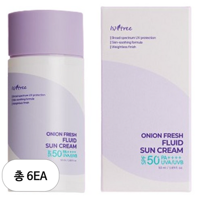 이즈앤트리 어니언 프레쉬 플루이드 선 크림 50ml (6개)_이미지