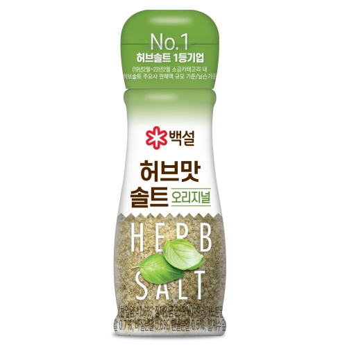 CJ제일제당 백설 허브맛솔트 오리지널 50g (5개)