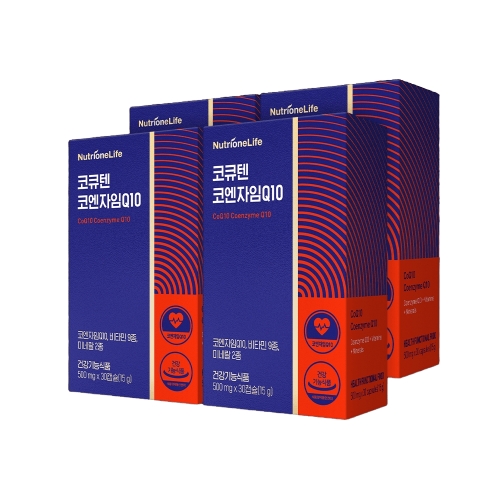 뉴트리원 코큐텐 코엔자임Q10 500mg 30캡슐 (4개)_이미지