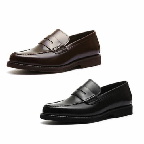 엘칸토 남성 정장 페니 로퍼 3CM 326M91