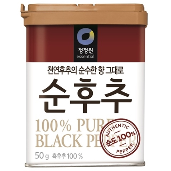 청정원 순후추 50g이미지입니다. 누르면 해당 게시물로 새창이동합니다.