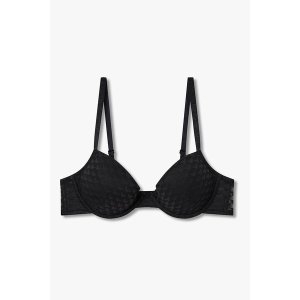 여성 이글 패턴 메쉬 리무버블 푸쉬업 브라 0825385523