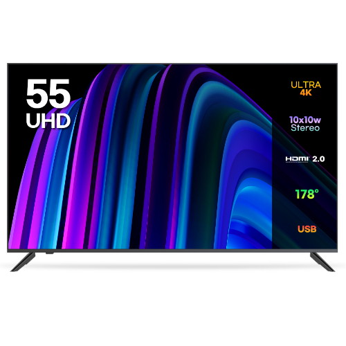 이노스 E5500UHD 제로베젤 VA (벽걸이)_이미지