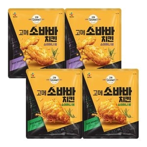 CJ제일제당 고메 소바바치킨 소이허니 윙 300g + 봉 300g (2개)_이미지