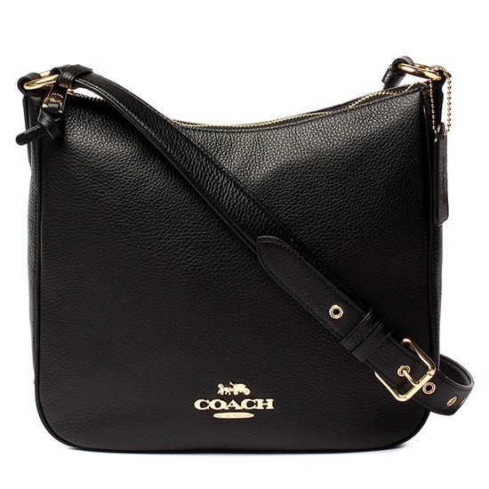 코치 엘리 파일 크로스백 C1648 IMBLK