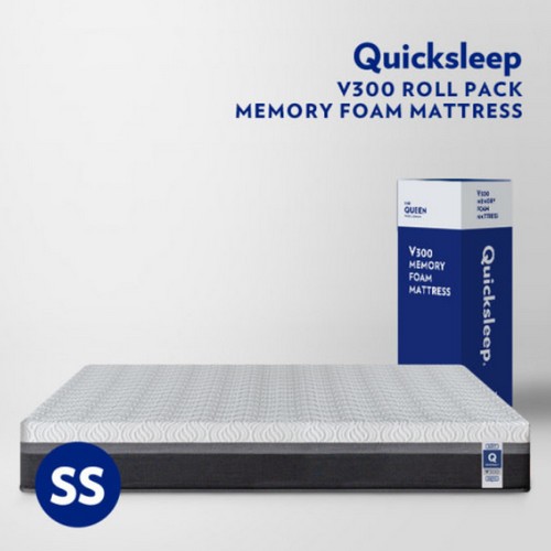 퀵슬립 V300 롤팩 메모리폼 매트리스 SS (30cm)_이미지