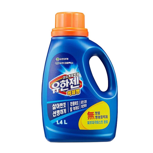 유한양행 유한젠 산소계표백제 액체형 1.4L (4개)
