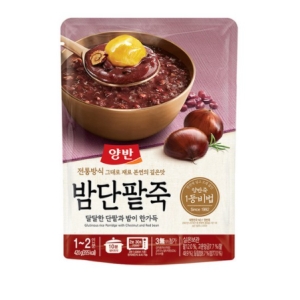 동원F&B 양반 밤단팥죽 420g (3개)_이미지