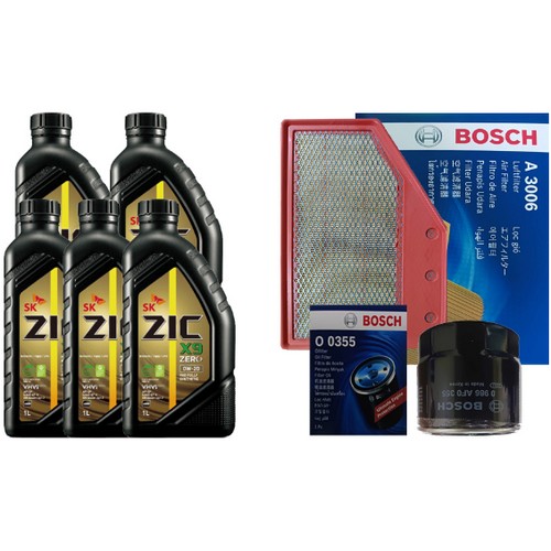 SK������ ��ũ ���� X9 0W20 5L + �������� ������ �ô� ������ 2.0 ���ָ� �ͺ�