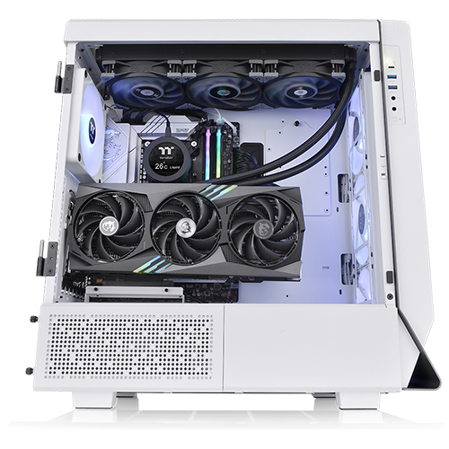 써멀테이크 Ceres 500 TG ARGB (스노우)_이미지